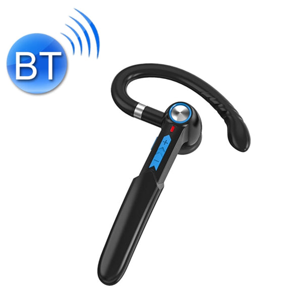 ME-100 TWS Business Rotating Universal True Stereo 5.0 Version Hanging Ear In-Ear Bluetooth Headset(Black Blue)
