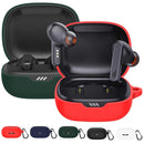 Silicone Wireless Earphone Protective Case Cover for JBL Wave 300TWS(Green)