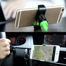 ROCK 360 Degrees Rotating Car Air Vent Mount Phone Holder Stand, Below 6 inch Mobilephones Can Be Used