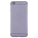 Full Housing Back Cover with Power Button & Volume Button Flex Cable for iPhone 6(Grey)