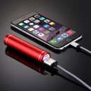 Portable High-efficiency Single 18650 Battery Power Bank Shell Box with USB Output & Indicator Light, For iPhone, iPad, Samsung, LG, Sony Ericsson, MP4, PSP, Camera, Battery Not Included, Random Color Delivery
