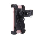 CH-01 360 Degree Rotation Bicycle Phone Holder for iPhone 7 & 7 Plus / iPhone 6 & 6 Plus / iPhone 5 & 5C & 5s(Black)