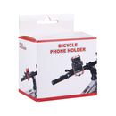 360 Degree Rotation Bicycle Phone Holder with Flexible Stretching Clip for iPhone 7 & 7 Plus / iPhone 6 & 6 Plus / iPhone 5 & 5C & 5s(Red)