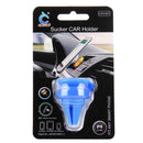 Universal 360 Degrees Rotation Car Air Vent Mount Sucker Holder Stand, Sucker Diameter: 3.5 cm, Holder Height: 4.5cm, For Tablets, iPhone, Samsung, Huawei, Xiaomi, HTC and Other Smart Phones(Blue)