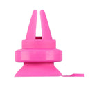 Universal 360 Degrees Rotation Car Air Vent Mount Sucker Holder Stand, Sucker Diameter: 3.5 cm, Holder Height: 4.5cm, For Tablets, iPhone, Samsung, Huawei, Xiaomi, HTC and Other Smart Phones(Magenta)