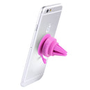 Universal 360 Degrees Rotation Car Air Vent Mount Sucker Holder Stand, Sucker Diameter: 3.5 cm, Holder Height: 4.5cm, For Tablets, iPhone, Samsung, Huawei, Xiaomi, HTC and Other Smart Phones(Magenta)