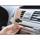 Universal 360 Degrees Rotation Car Air Vent Mount Sucker Holder Stand, Sucker Diameter: 3.5 cm, Holder Height: 4.5cm, For Tablets, iPhone, Samsung, Huawei, Xiaomi, HTC and Other Smart Phones(Magenta)