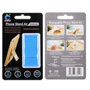Concise Style Changeable Adjustable Universal Mini Adhesive Holder Stand, Size: 6.4 x 3.1 x 0.2 cm, For iPhone, Galaxy, Huawei, Xiaomi, LG, HTC and Tablets(Blue)