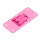 Concise Style Changeable Adjustable Universal Mini Adhesive Holder Stand, Size: 6.4 x 3.1 x 0.2 cm, For iPhone, Galaxy, Huawei, Xiaomi, LG, HTC and Tablets(Magenta)