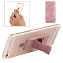 Concise Style Changeable Adjustable Universal Mini Adhesive Holder Stand, Size: 6.4 x 3.1 x 0.2 cm, For iPhone, Galaxy, Huawei, Xiaomi, LG, HTC and Tablets(Rose Gold)