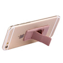 Concise Style Changeable Adjustable Universal Mini Adhesive Holder Stand, Size: 6.4 x 3.1 x 0.2 cm, For iPhone, Galaxy, Huawei, Xiaomi, LG, HTC and Tablets(Rose Gold)