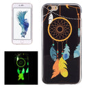 For iPhone 6 & 6s Noctilucent Wind Chimes Pattern IMD Workmanship Soft TPU Back Cover Case