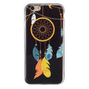 For iPhone 6 & 6s Noctilucent Wind Chimes Pattern IMD Workmanship Soft TPU Back Cover Case