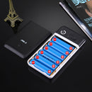 Portable 20400mAh 6 x 18650 Batteries Plastic Power Bank Shell Box with USB Output & Indicator Light, For iPhone, iPad, Samsung, LG, Sony Ericsson, MP4, PSP, Camera, Batteries Not Included(Random Color Delivery)