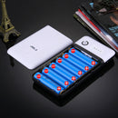 Portable 20400mAh 6 x 18650 Batteries Plastic Power Bank Shell Box with USB Output & Indicator Light, For iPhone, iPad, Samsung, LG, Sony Ericsson, MP4, PSP, Camera, Batteries Not Included(Random Color Delivery)
