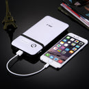 Portable 20400mAh 6 x 18650 Batteries Plastic Power Bank Shell Box with USB Output & Indicator Light, For iPhone, iPad, Samsung, LG, Sony Ericsson, MP4, PSP, Camera, Batteries Not Included(Random Color Delivery)