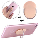 Cmzact CPS-005 Universal 360 Degrees Rotatable Plastic Ring Holder, For iPhone, Galaxy, Sony, Lenovo, HTC, Huawei, and other Smartphones or Tablets(Apricot)