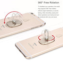 Cmzact CPS-005 Universal 360 Degrees Rotatable Plastic Ring Holder, For iPhone, Galaxy, Sony, Lenovo, HTC, Huawei, and other Smartphones or Tablets(Apricot)