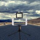 Multi-function Aluminum Alloy Tripod Mount Holder Stand , for iPad, iPhone, Samsung, Lenovo, Sony and other Smartphones & Tablets & Digital Cameras(Black)