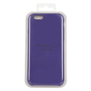 Pure Color Liquid Silicone + PC Protective Back Cover Case for iPhone 6 & 6s(Dark Purple)
