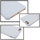 For iPhone 6 & 6s Pure Color Liquid Silicone + PC Protective Back Cover Case(Dark Gray)