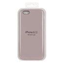 For iPhone 6 & 6s Pure Color Liquid Silicone + PC Protective Back Cover Case(Dark Gray)
