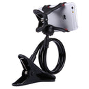 Universal Multifunctional Flexible Long Arm Lazy Bracket Desktop Headboard Bedside Car Phone Holder Stand Tablet Mount(Black)