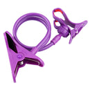 Universal Multifunctional Flexible Long Arm Lazy Bracket Desktop Headboard Bedside Car Phone Holder Stand Tablet Mount(Purple)
