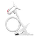 Universal Multifunctional Flexible Long Arm Lazy Bracket Desktop Headboard Bedside Car Phone Holder Stand Tablet Mount(White)