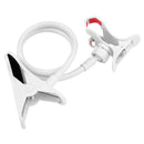 Universal Multifunctional Flexible Long Arm Lazy Bracket Desktop Headboard Bedside Car Phone Holder Stand Tablet Mount(White)