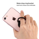 Universal 360 Degree Rotation Drops of water Style Ring Phone Holder Stand, for iPhone / Huawei / Samsung / HTC / Sony / LG Mobile Phone(Black)