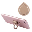 Universal 360 Degree Rotation Drops of water Style Ring Phone Holder Stand, for iPhone / Huawei / Samsung / HTC / Sony / LG Mobile Phone(Gold)
