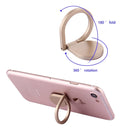 Universal 360 Degree Rotation Drops of water Style Ring Phone Holder Stand, for iPhone / Huawei / Samsung / HTC / Sony / LG Mobile Phone(Gold)