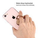 Universal 360 Degree Rotation Drops of water Style Ring Phone Holder Stand, for iPhone / Huawei / Samsung / HTC / Sony / LG Mobile Phone(Gold)