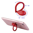 Universal 360 Degree Rotation Drops of water Style Ring Phone Holder Stand, for iPhone / Huawei / Samsung / HTC / Sony / LG Mobile Phone(Red)
