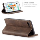 CaseMe-013 Multifunctional Retro Frosted Horizontal Flip Leather Case for iPhone 6 / 6s, with Card Slot & Holder & Wallet(Coffee)