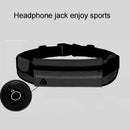 Minimalist Stylish Style Multifunctional Outdoor Sports Running Hiking Riding Travelling Belt Sweatproof Waterproof Diving Material Waist Bag Protective Case for 6 inch Phone with Card Pocket & Earpho ... Sturdy Buckle & Night Visible Reflect Light(Black)