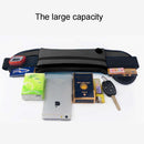 Minimalist Stylish Style Multifunctional Outdoor Sports Running Hiking Riding Travelling Belt Sweatproof Waterproof Diving Material Waist Bag Protective Case for 6 inch Phone with Card Pocket & Earpho ... Sturdy Buckle & Night Visible Reflect Light(Black)