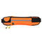 Minimalist Stylish Style Multifunctional Outdoor Sports Running Hiking Riding Travelling Belt Sweatproof Waterproof Diving Material Waist Bag Protective Case for 6 inch Phone with Card Pocket & Earpho ... turdy Buckle & Night Visible Reflect Light(Orange)