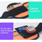 Minimalist Stylish Style Multifunctional Outdoor Sports Running Hiking Riding Travelling Belt Sweatproof Waterproof Diving Material Waist Bag Protective Case for 6 inch Phone with Card Pocket & Earpho ... turdy Buckle & Night Visible Reflect Light(Orange)