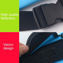 Minimalist Stylish Style Multifunctional Outdoor Sports Running Hiking Riding Travelling Belt Sweatproof Waterproof Diving Material Waist Bag Protective Case for 6 inch Phone with Card Pocket & Earpho ... Sturdy Buckle & Night Visible Reflect Light(Blue)