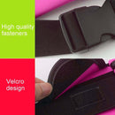 Minimalist Stylish Style Multifunctional Outdoor Sports Running Hiking Riding Travelling Belt Sweatproof Waterproof Diving Material Waist Bag Protective Case for 6 inch Phone with Card Pocket & Earpho ... urdy Buckle & Night Visible Reflect Light(Magenta)
