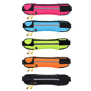 Minimalist Stylish Style Multifunctional Outdoor Sports Running Hiking Riding Travelling Belt Sweatproof Waterproof Diving Material Waist Bag Protective Case for 6 inch Phone with Card Pocket & Earpho ... urdy Buckle & Night Visible Reflect Light(Magenta)