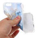 For iPhone 6 & 6s Blue Marble Pattern Soft TPU Protective Case