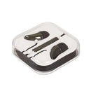 Small Pepper In-ear Wire-controlled Earphone with Mic, Cable: 1.2m (Black)