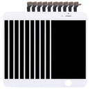 10 PCS LCD Screen and Digitizer Full Assembly with Frame for iPhone 6(White)