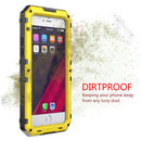 Waterproof Dustproof Shockproof Zinc Alloy + Silicone Case for iPhone 6 & 6s (Yellow)