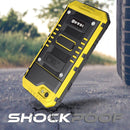 Waterproof Dustproof Shockproof Zinc Alloy + Silicone Case for iPhone 6 & 6s (Yellow)