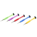 JIAFA JF-609-2.5 Hollow Cross Tip 2.5 Middle Bezel Repair Screwdriver(Gold)