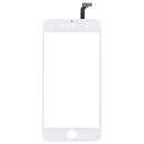 10 PCS 2 in 1 for iPhone 6 (Front Screen Outer Glass Lens + Flex Cable)(White)